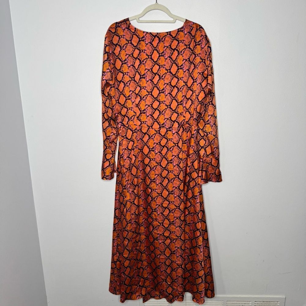 ASOS curve animal print dress size 18 - Picture 6 of 8